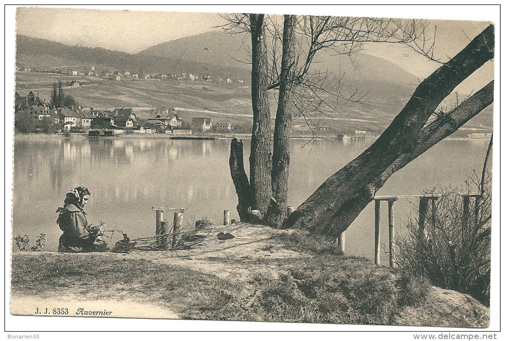 CPA SUISSE AUVERNIER JOLI PLAN DU LAC - Auvernier