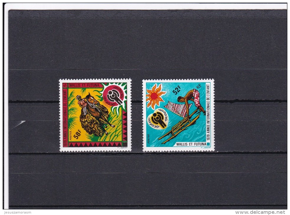 Wallis Y Futuna Nº 232 Al 233 - Unused Stamps