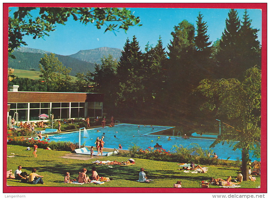 AK ´Oberstaufen' (Allgäu), Schwimmbad - Oberstaufen