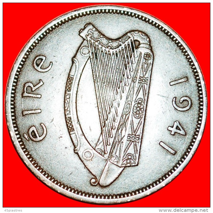 * GREAT BRITAIN (1940-1968): IRELAND  1 PENNY 1941 HEN & CHICKS WARTIME (1939-1945)!  LOW START NO RESERVE! - Irlanda