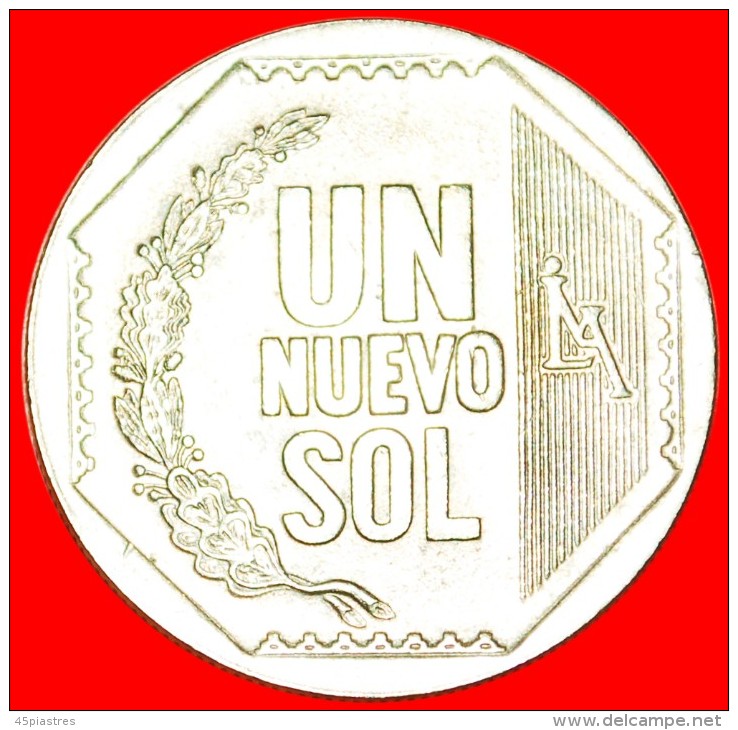 * WITHOUT BRAILLE (2001-2011): PERU  1 NEW SOL 2009 LIMA! LOW STARTNO RESERVE! - Pérou