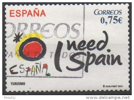 ESPAGNE  N°4458__OBL  VOIR SCAN - Used Stamps