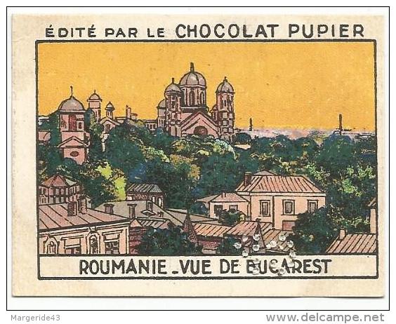 CHROMOS CHOCOLAT PUPIER - L´EUROPE - ROUMANIE - VUE DE BUCAREST. - Other & Unclassified