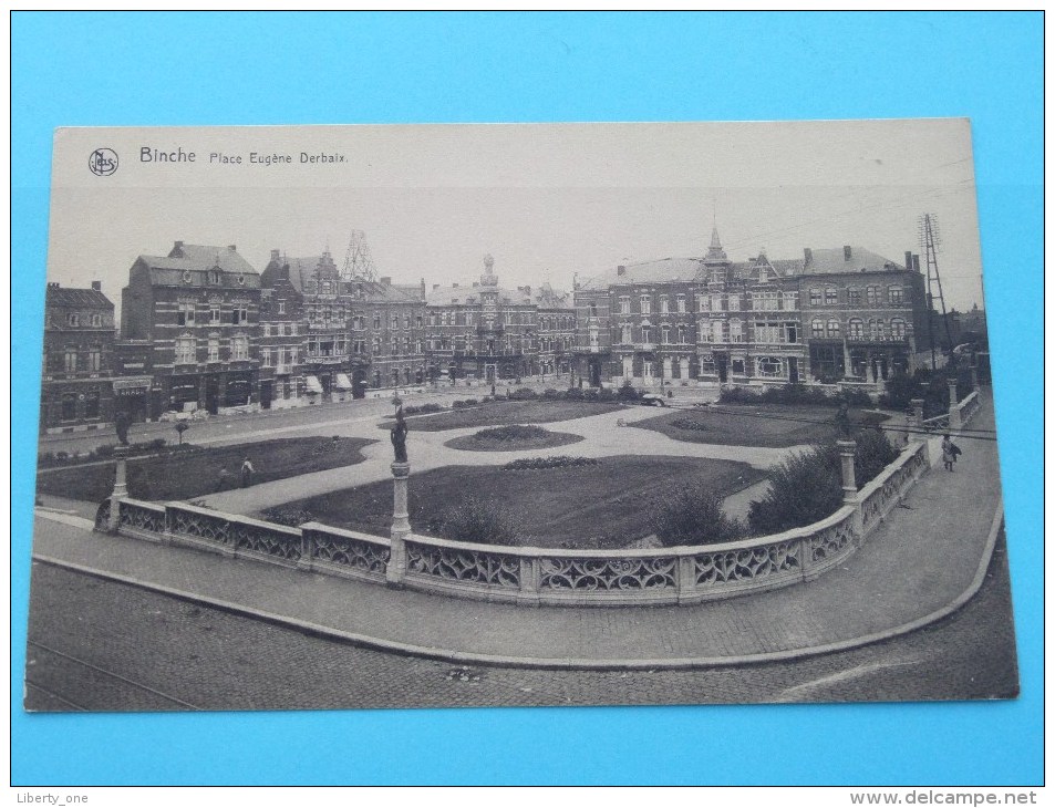 Place Eugène DERBAIX () / Anno 19?? ( Zie Foto Details ) !! - Binche