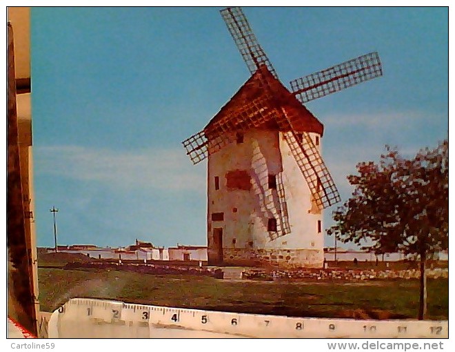 ESPANA CIUDAD REAL - Valdepeñas - Molino-Museo Gregorio Prieto MULINI A VENTO  N1975   EW1800 - Sonstige & Ohne Zuordnung