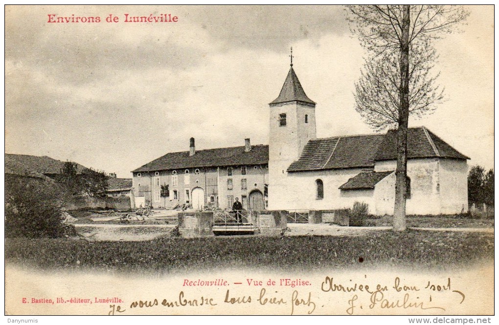 54    Environs De Lunéville           RECLONVILLE          Vue De L'église - Other & Unclassified