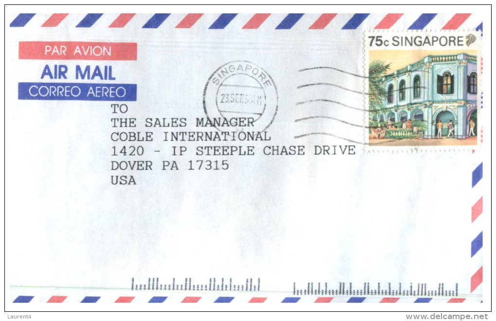 (PH 700) Australia FDC Cover - Stamped Labels - Accross Perth And Sydney On FDC Cover - Premiers Jours (FDC)