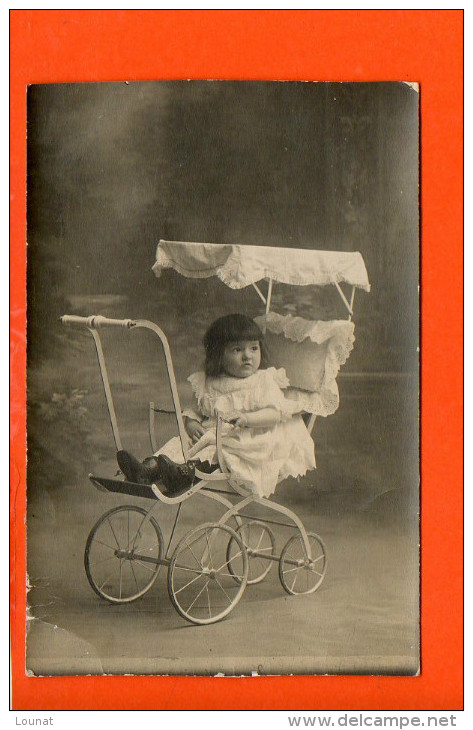 Enfants - Landau - Photographie - Mai 1915 - Autres & Non Classés