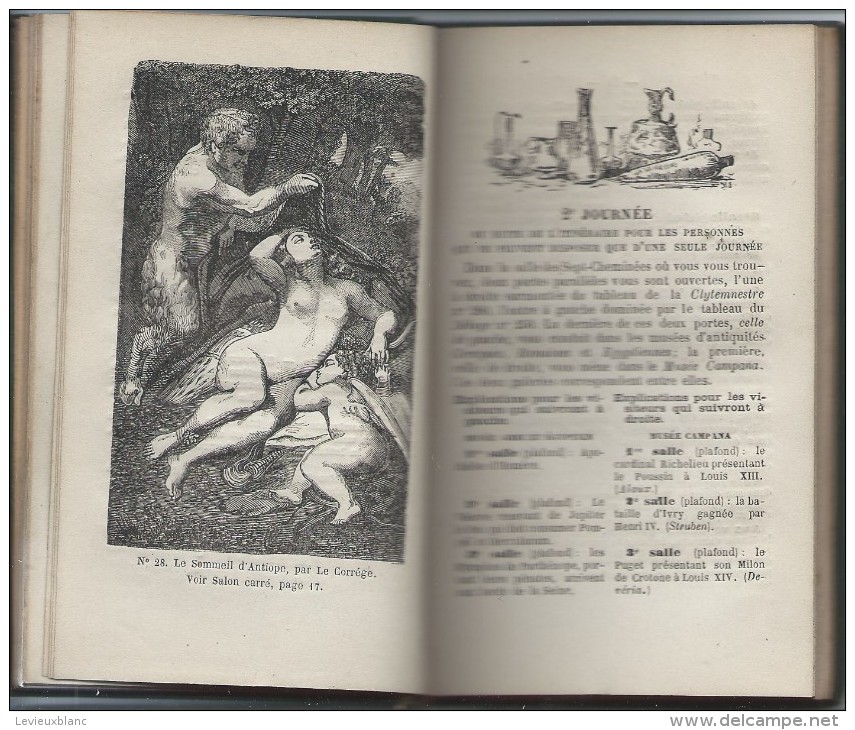 Guide CONT/Musées Illustrés/Les Musées De PARIS/Nombreuse Illustrations Et Publicités/1878  PGC86 - Museums & Exhibitions