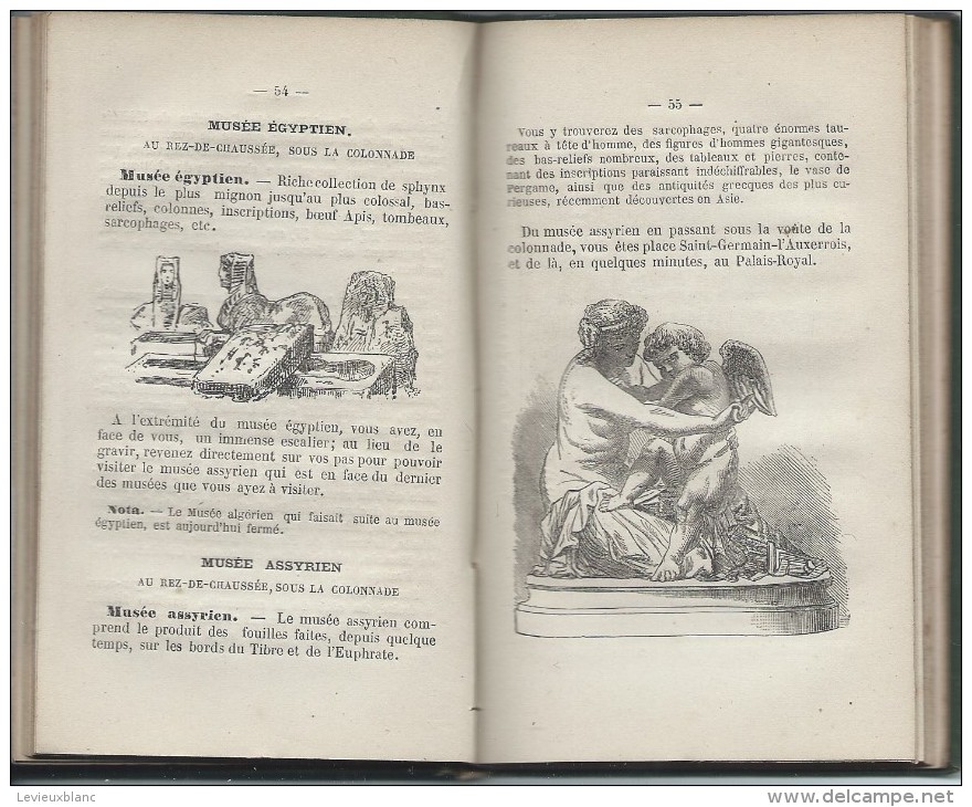 Guide CONT/Musées illustrés/Les Musées de PARIS/Nombreuse illustrations et publicités/1878  PGC86