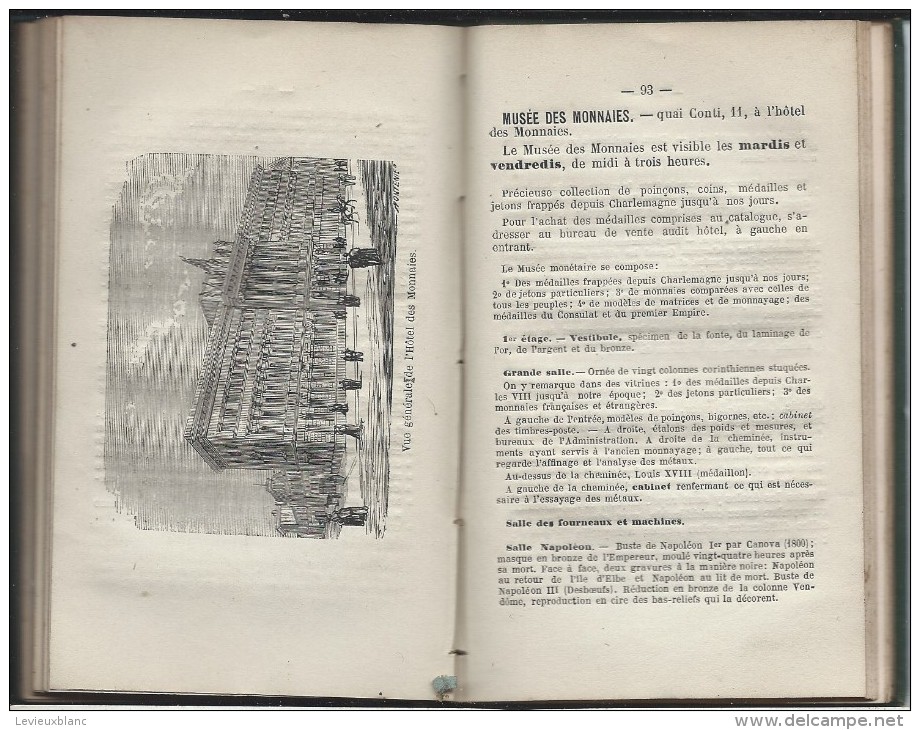 Guide CONT/Musées illustrés/Les Musées de PARIS/Nombreuse illustrations et publicités/1878  PGC86