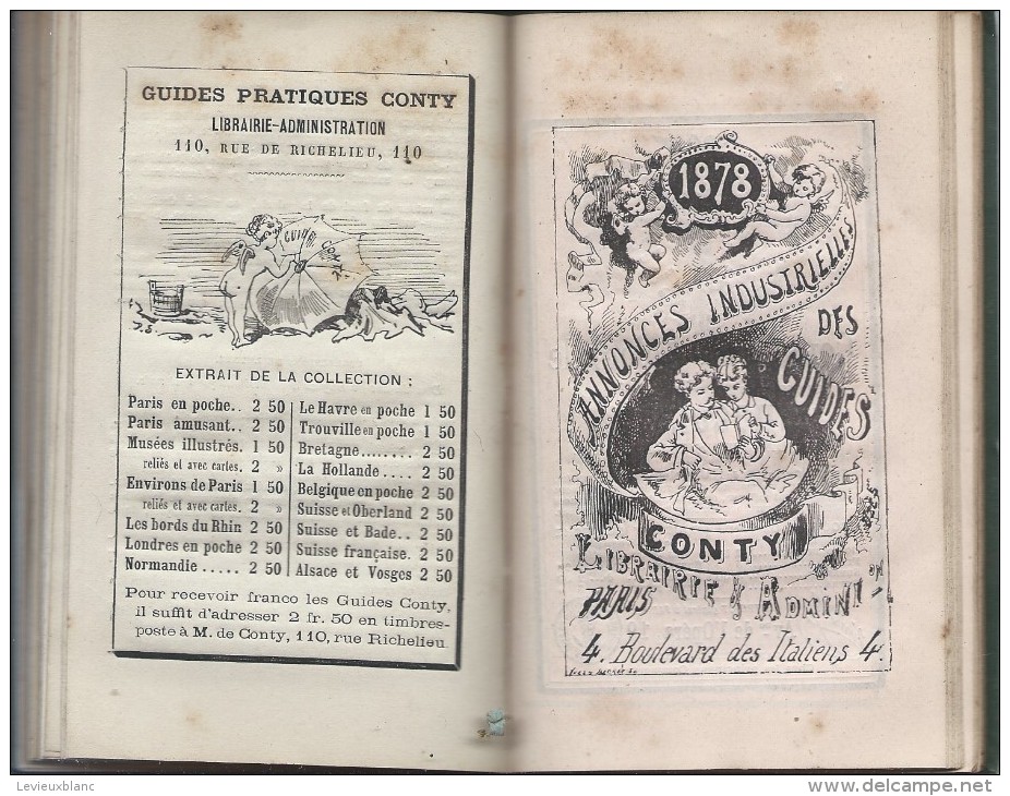 Guide CONT/Musées illustrés/Les Musées de PARIS/Nombreuse illustrations et publicités/1878  PGC86