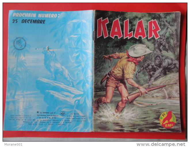 Kalar   N°25 Editions  Impéria  Petit Format      Bon état+ - Petit Format