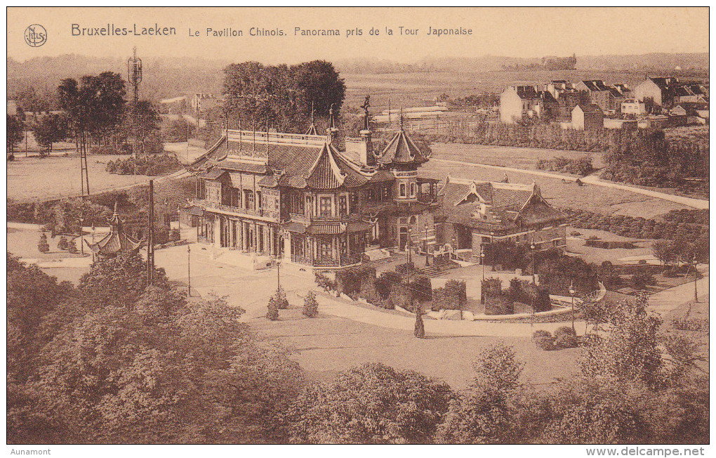 Belgica--Bruxelles--Laeken--Panorama Pris De La Tour Japonaise - Exposiciones Universales