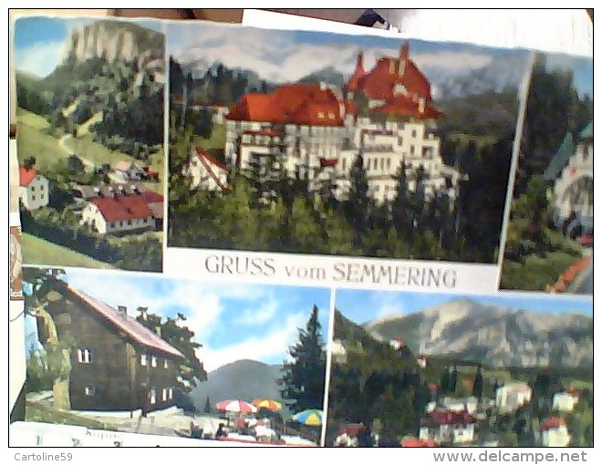 AUSTRIA  GRUSS SEMMERING VUES  V1962  EW1842 - Sierning