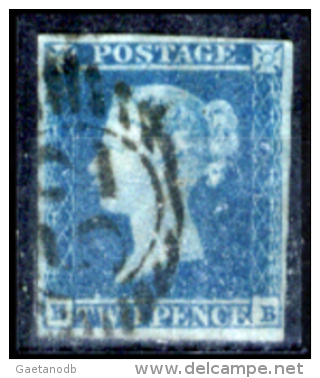 Gran-Bretagna-066 - 1841 - Y&T N.4 (o) - Privo Di Difetti Occulti. - Used Stamps