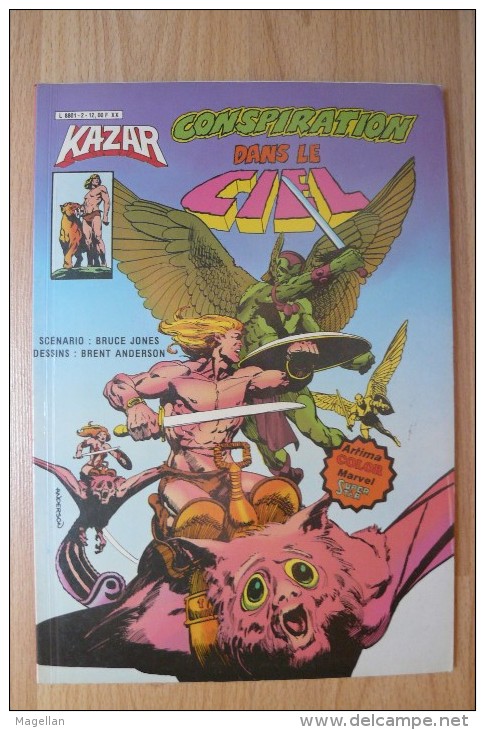 Kazar Ou Ka-Zar - N°2 Conspiration Dans Le Ciel - Marvel & Aredit 1982 - Arédit & Artima