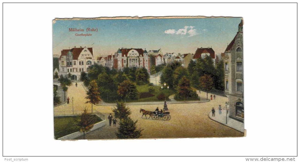 Allemagne - Mülheim An Der Ruhr Goetheplatz - Muelheim A. D. Ruhr