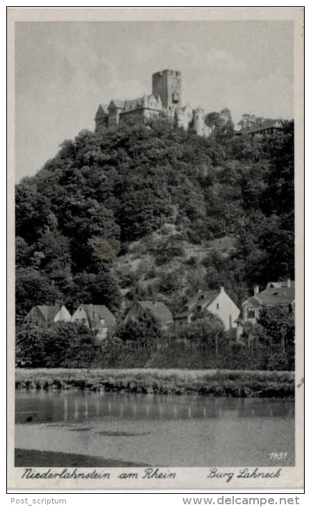 Allemagne - Lahnstein Niederlahnstein Burg Lahneck - Lahnstein