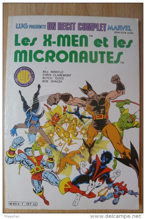 Marvel Super-Héros - Les X-Men Et Les Micronautes - Lug 1985 - Lug & Semic