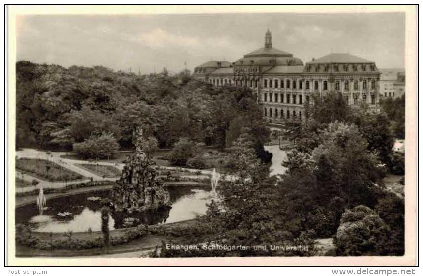 Allemagne - Erlangen Schlossgarten Und Universität - Erlangen
