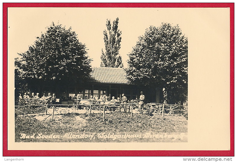 AK ´Bad Sooden-Allendorf' Waldgasthaus ~ Um 1965 - Bad Sooden-Allendorf