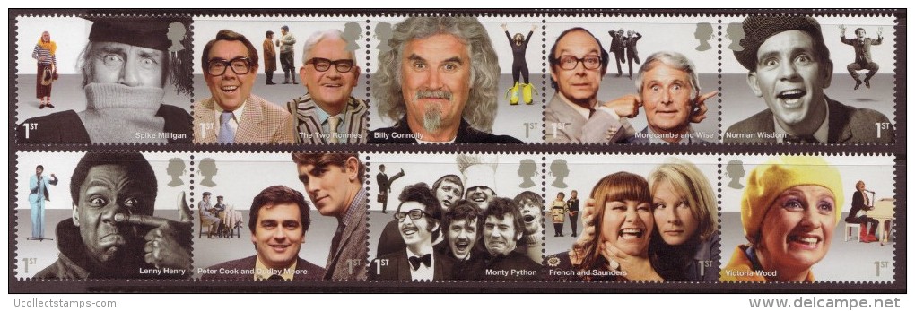 Great Britan  2015   Comedy Greats          Postfris/mnh/neuf - Unused Stamps