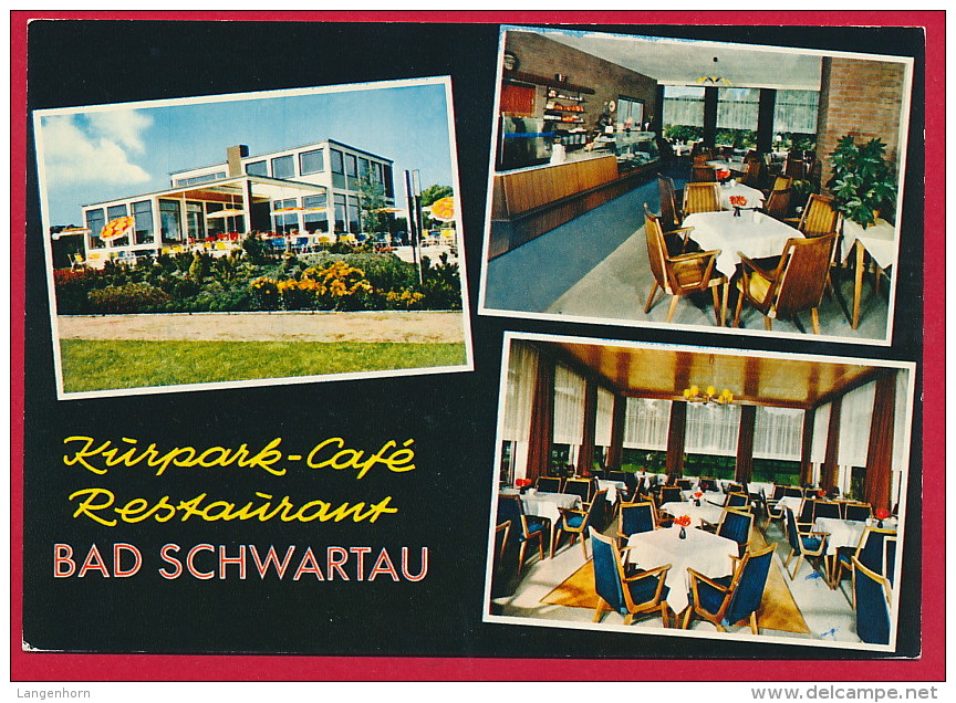 AK 'Bad Schwartau' Café ~ 1976 - Bad Schwartau