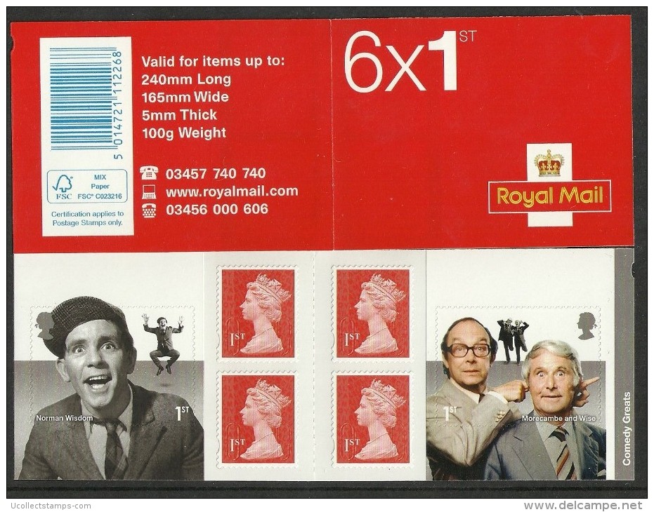 Great Britan  2015   Comedy Greats  Bookilet         Postfris/mnh/neuf - Unused Stamps
