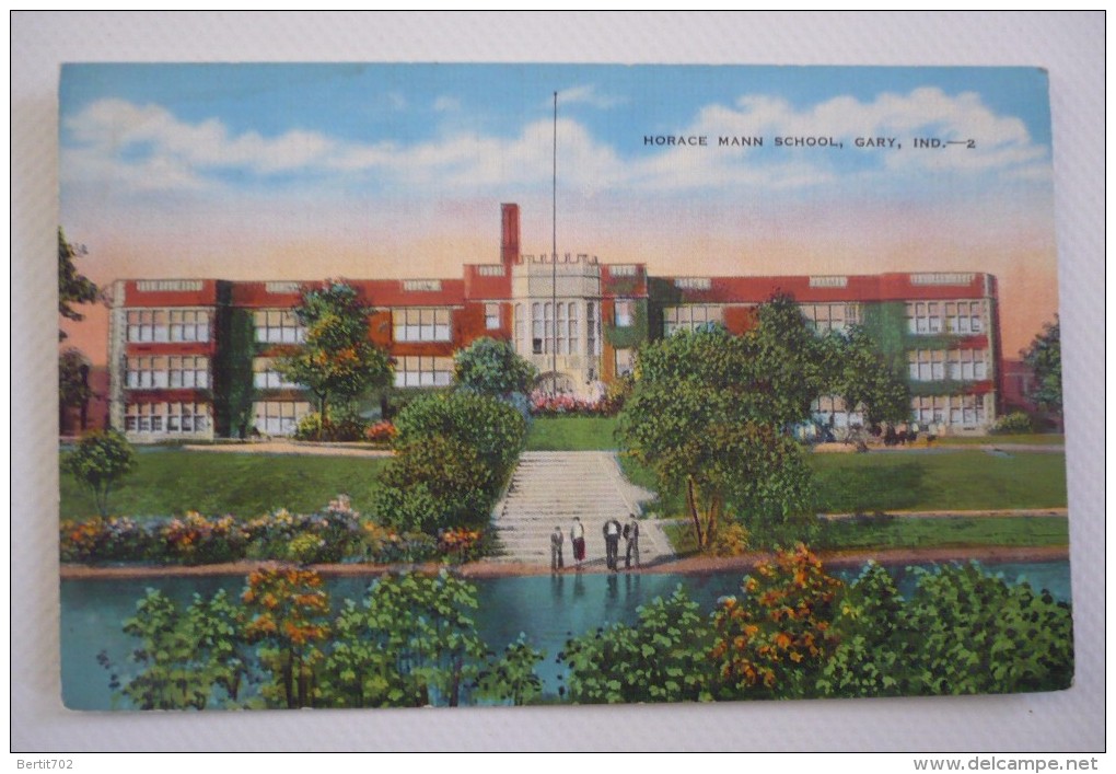 HORACE  MANN SCHOOL -  GARY - IND. - Gary