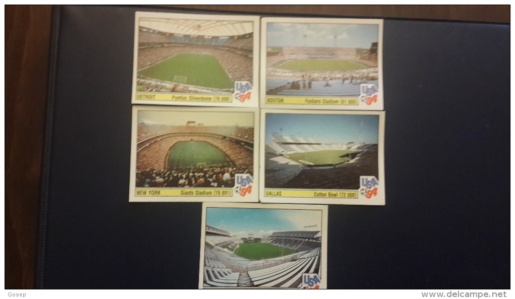 U.s.a-stadium Where Players Play The Toutnament-(5stickers)-(2) - Edizione Inglese