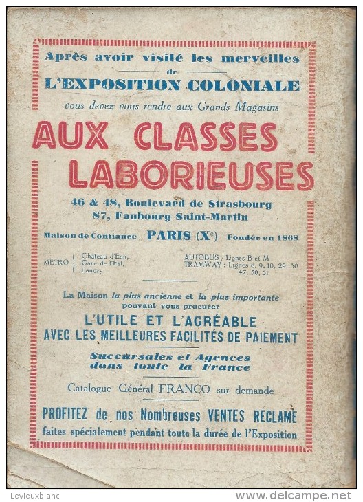 Exposition Coloniale Internationale et des pays d´Outremer/PARIS/LYAUTEY/1931    PGC87