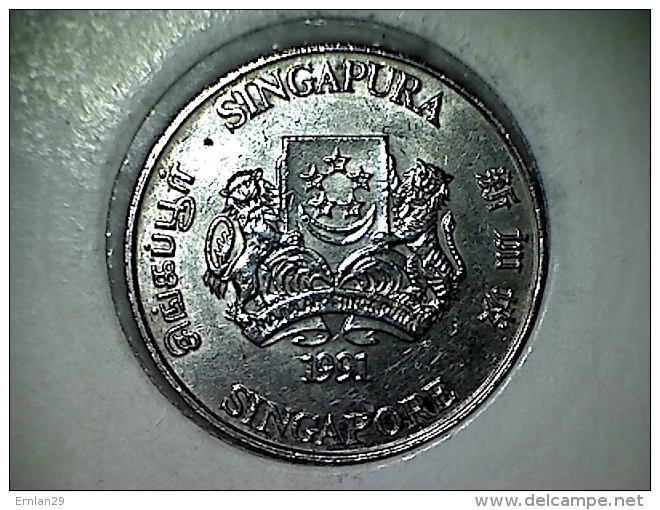 Singapore 20 Cents 1991 - Singapore