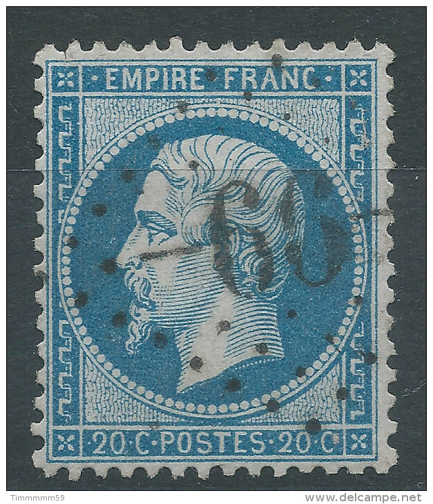 Lot N°30089   N°22, Oblit GC -66- ALLONES(47), Ind 12 Ou -99- ANGERS (47) - 1862 Napoleon III