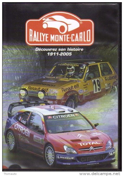 DVD  -  Rallye Monte-Carlo  -  Découvrez Son Histoire 1911-2005 - Deporte