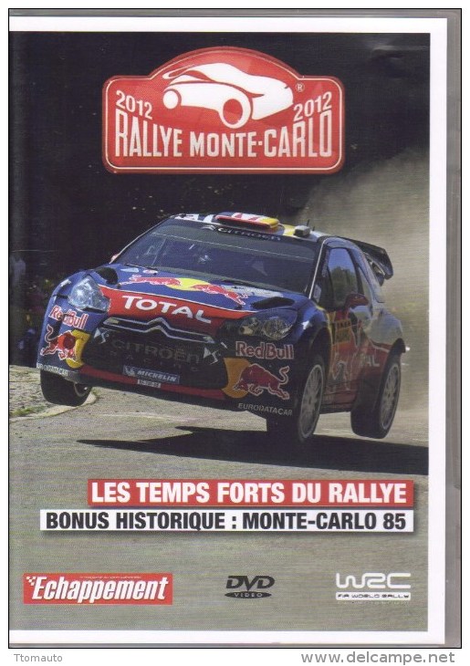 DVD  -  Rallye Monte-Carlo 2012  -  Les Temps Forts Du Rallye - World Rally Championship - Sports