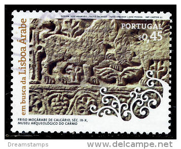 !										■■■■■ds■■ Portugal 2007 AF#3494ø Lisbon Arabic History Nice Stamp VFU (k0055) - Oblitérés