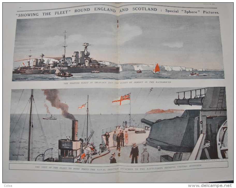 Showing The Flag Round England And Scotland 1919 - Guerre 1914-18