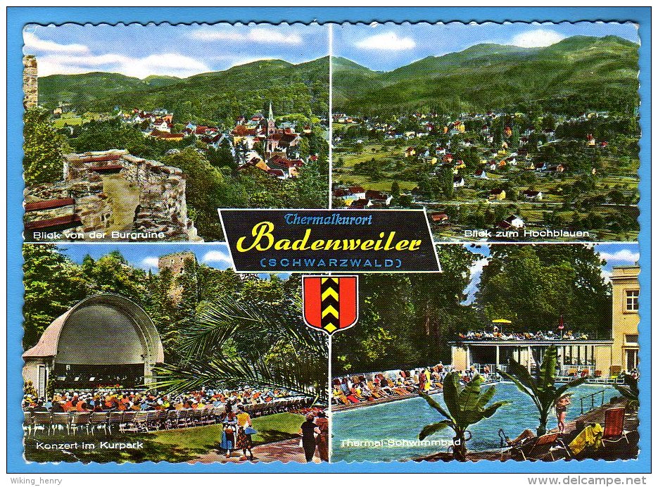 Badenweiler - Mehrbildkarte 19 - Badenweiler