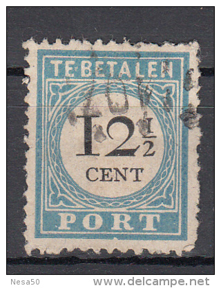Nederland Nvph 1881 P8 , Mi Nr 8: Portzegel 12,5 Ct. Gestempeld - Strafportzegels