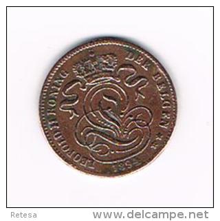 *** LEOPOLD II   1 CENTIEM   1894 VL - 1 Centime