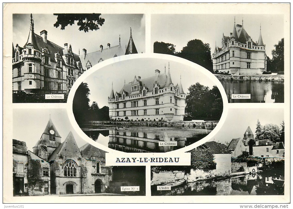 CPSM Azay Le Rideau     L1916 - Azay-le-Rideau