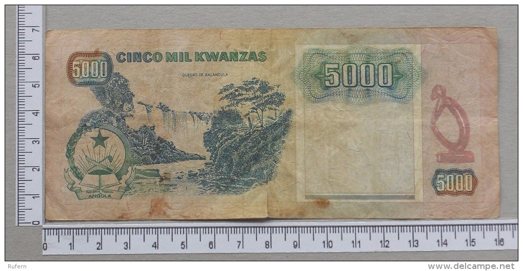 ANGOLA  5000  KWANZAS  1991      -    (Nº12252) - Angola