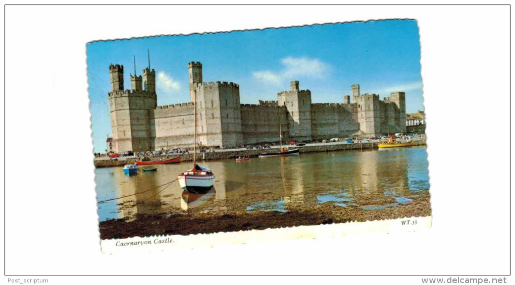 Royaume-Uni - PAys De Galles Wales Caernarvon Castle - Caernarvonshire