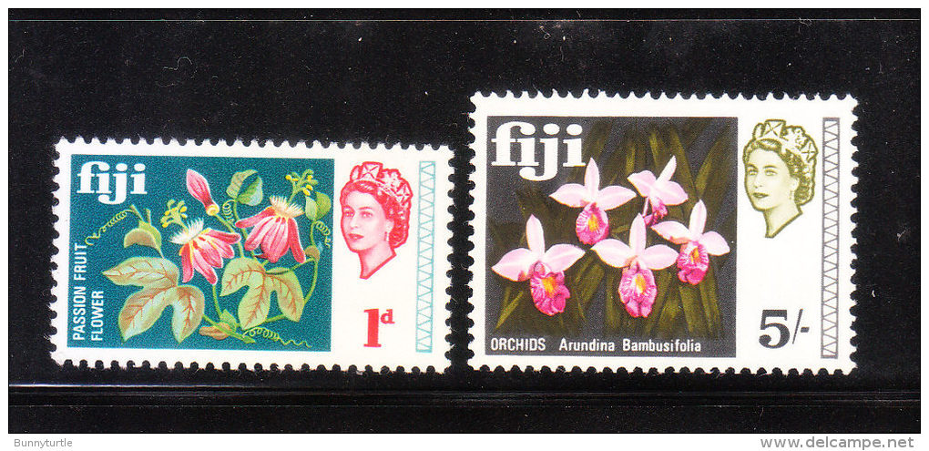 Fiji 1968 QE 2v MNH - Fidji (...-1970)