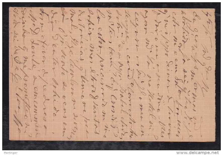 Portugal 1887 Stationery Question Card 10R Luis I LISBOA To BELEM - Cartas & Documentos