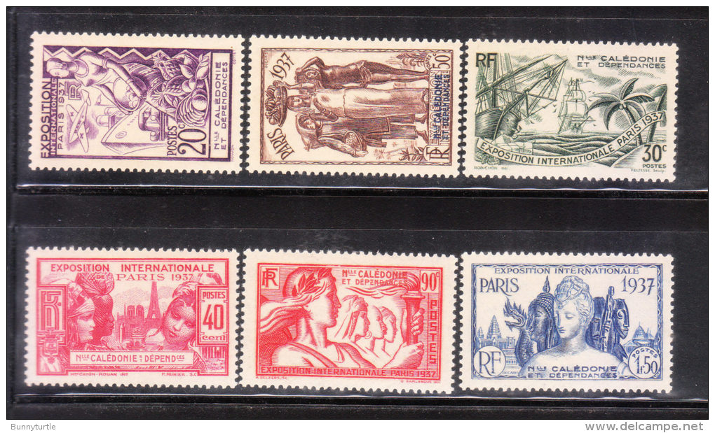 New Caledonia 1937 Paris International Exposition Issue Mint - Ungebraucht