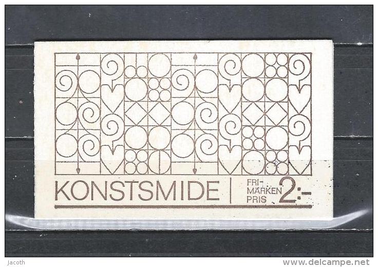 Zweden 1970 - Yv. Boekje C646 - Michel MH24 Gest./obl./used - 1951-80