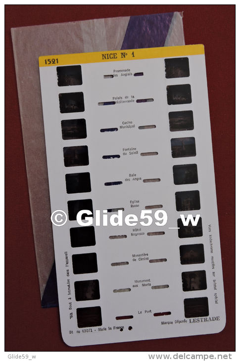 Carte Stéréoscopique LESTRADE (an. 60-70) - Nice N° 1 - N° 1521 - Stereoscopes - Side-by-side Viewers