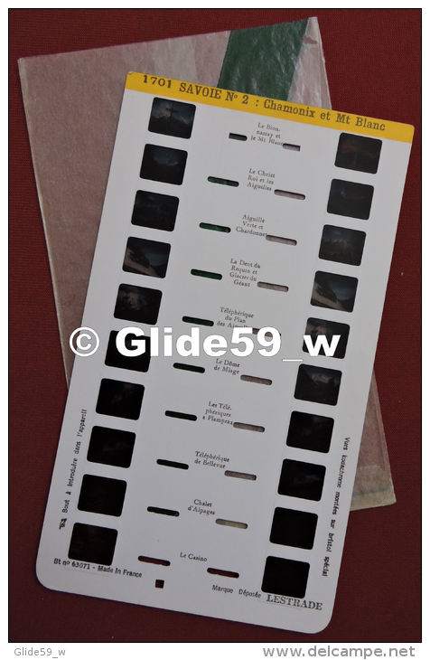 Carte Stéréoscopique LESTRADE (an. 60-70) - Savoie N° 2 - Chamonix Et Mt Blanc - N° 1701 - Stereoscopes - Side-by-side Viewers